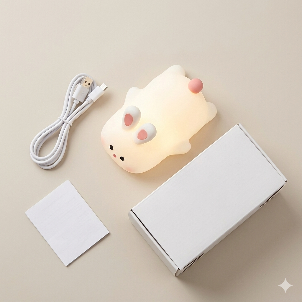 BunnyBuddy™ Siliconen Nachtlamp