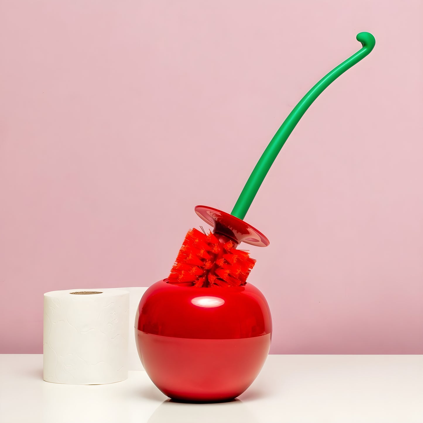 CherryBrush™ WC-borstel met houder
