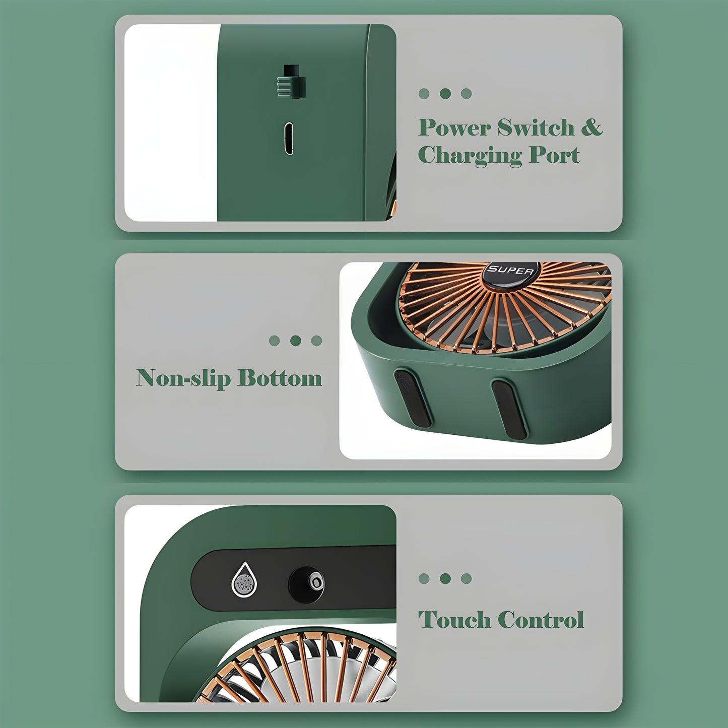 AeroChill™ Draagbare Mini Airco