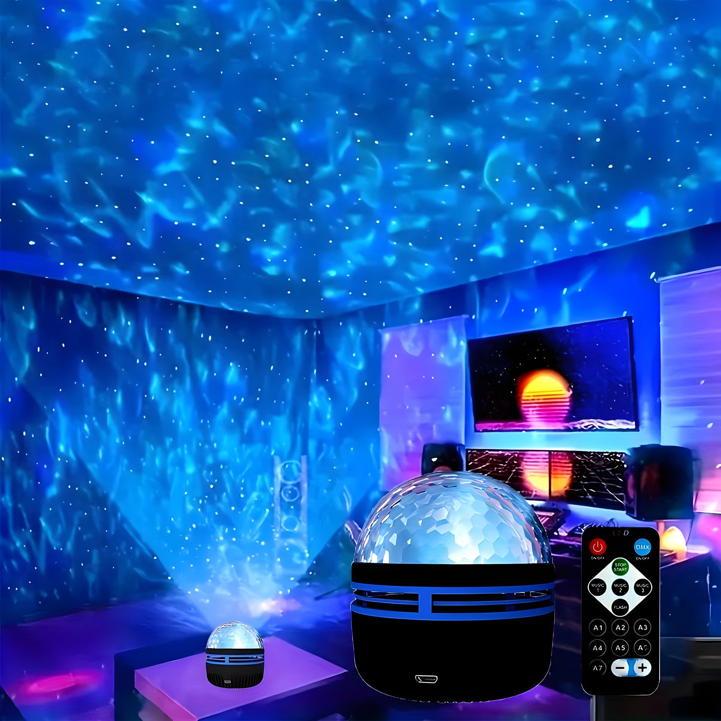 AuroraWave™ Galaxy Projector