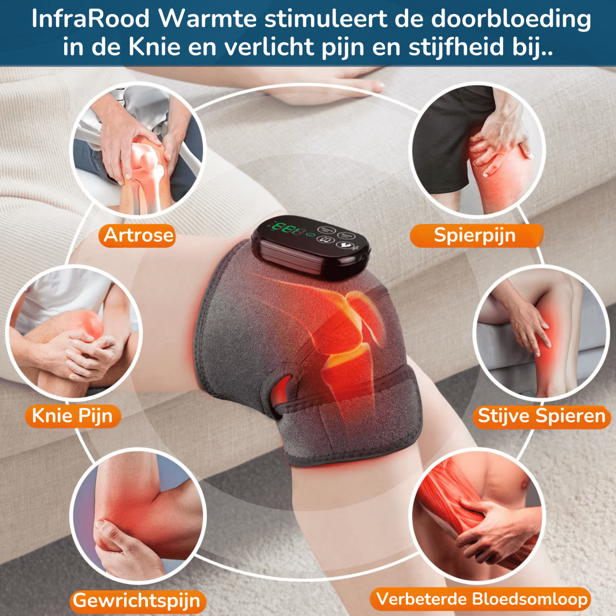 ThermaKnee™ Verwarmende Knieband