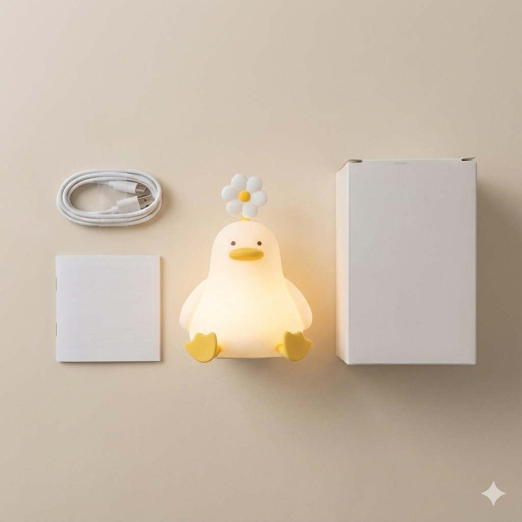 FlowerDuck™ Siliconen Nachtlamp