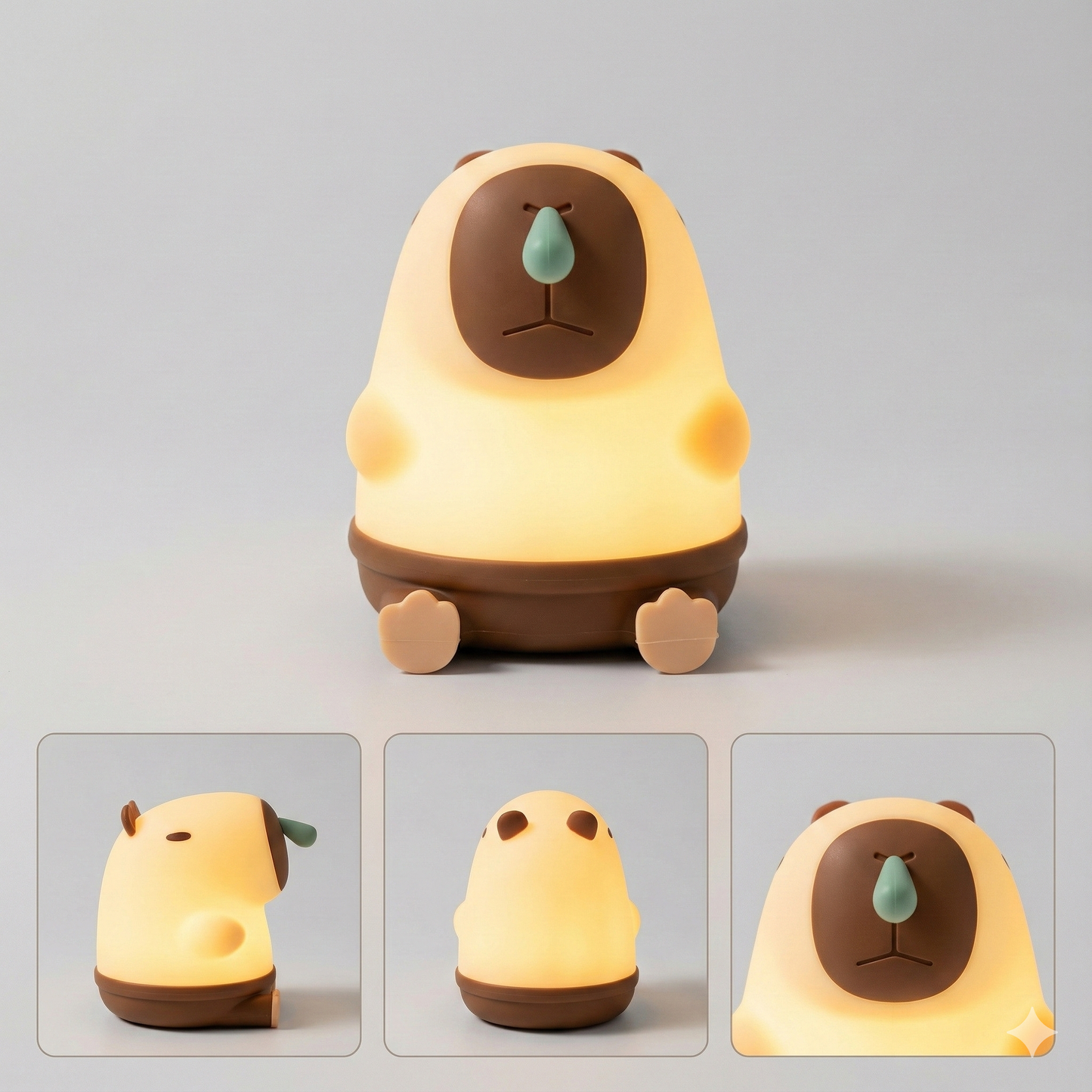 CapyBuddy™ Siliconen Nachtlamp