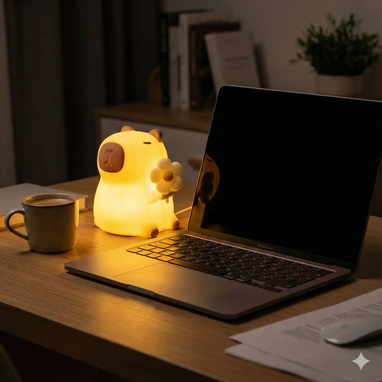 CapyBuddy™ Siliconen Nachtlamp