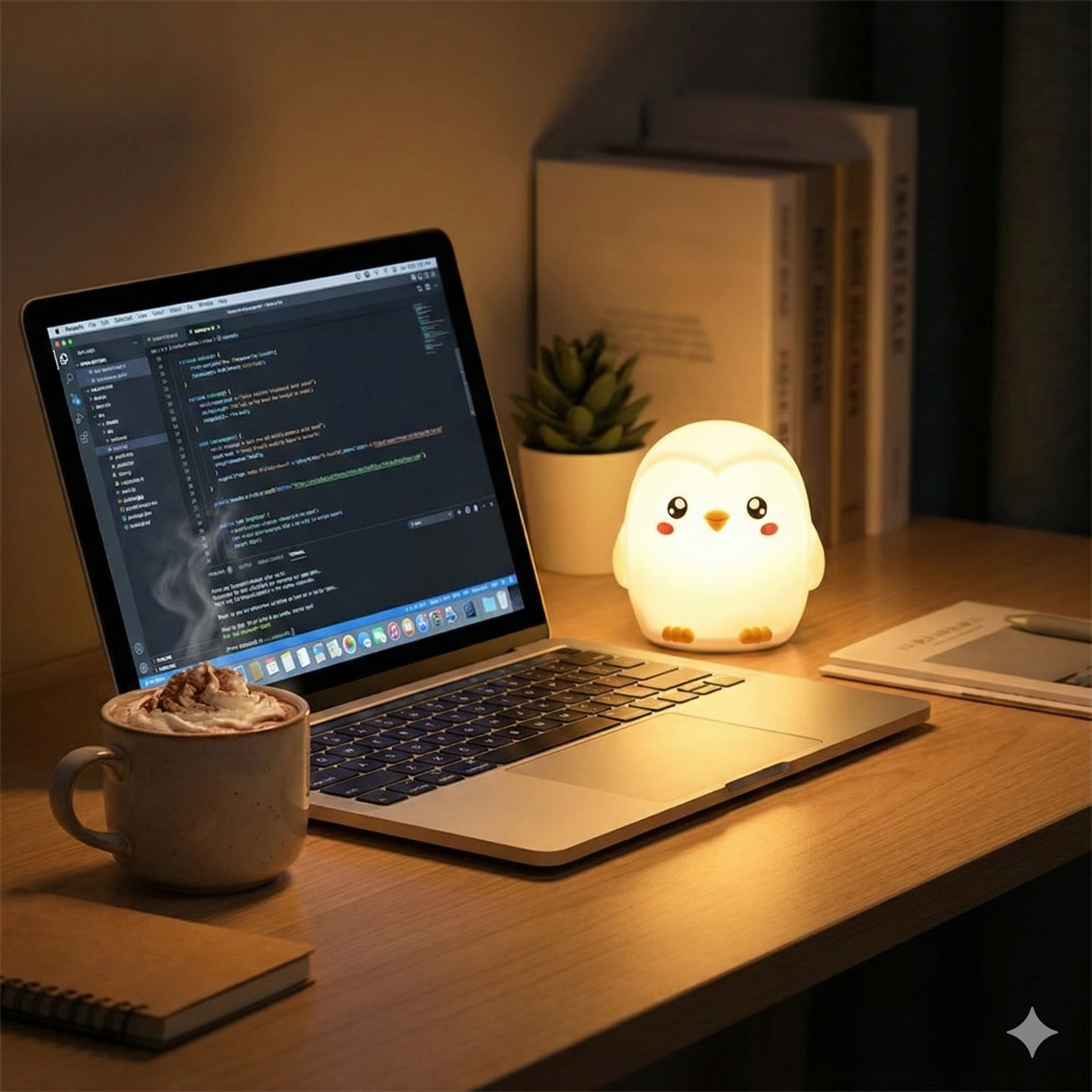 PinguGlow™ Siliconen Nachtlamp