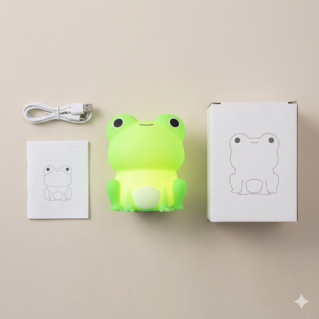 FrogBuddy™ Siliconen Nachtlamp