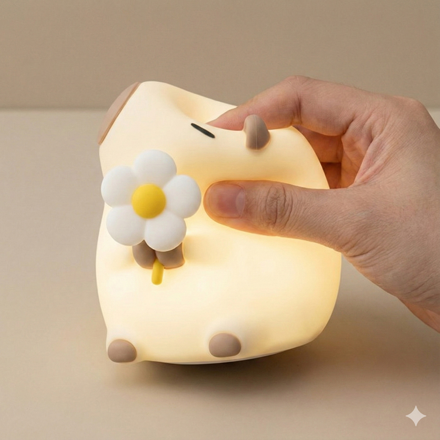 CapyBuddy™ Siliconen Nachtlamp