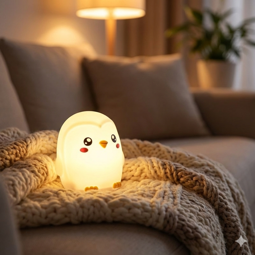 PinguGlow™ Siliconen Nachtlamp