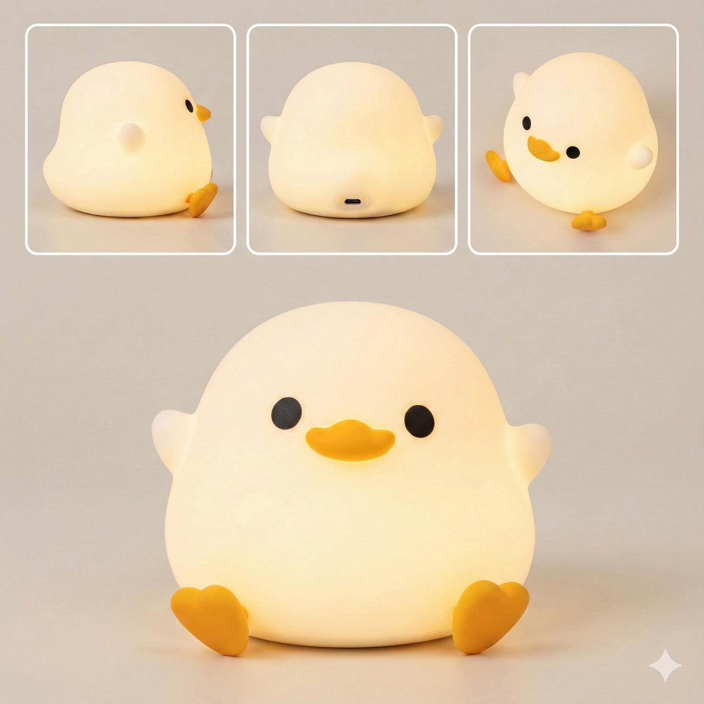 QuackBuddy™ Siliconen Nachtlamp