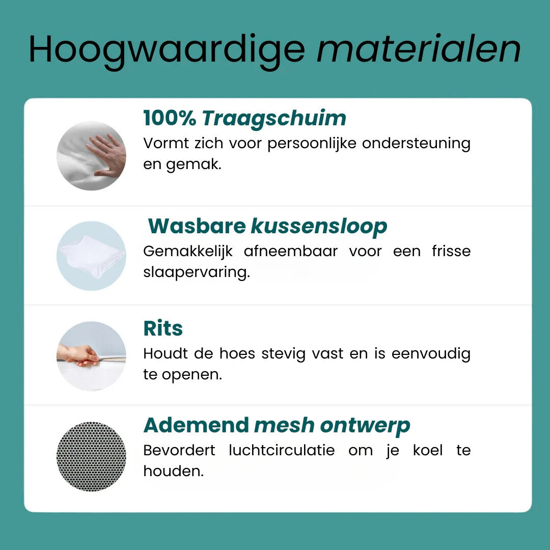 DeepSleep Pro™ Orthopedisch Nekkussen