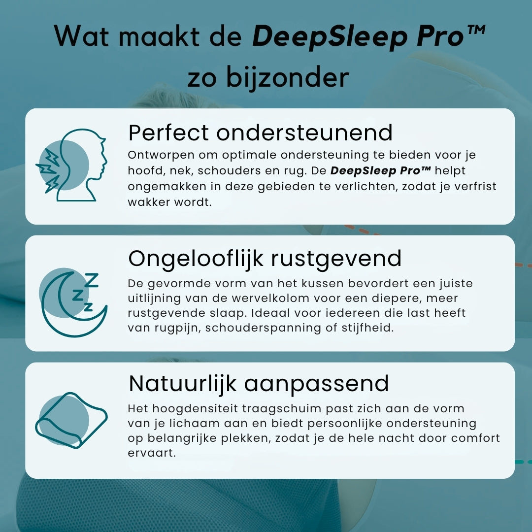 DeepSleep Pro™ Orthopedisch Nekkussen