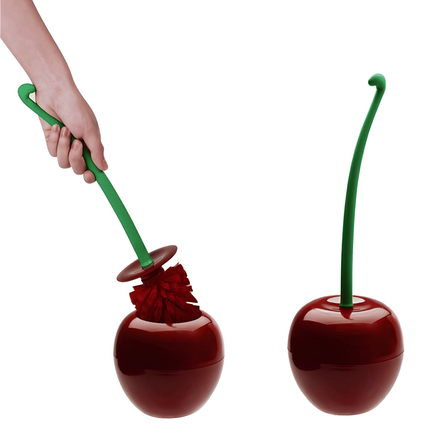 CherryBrush™ WC-borstel met houder